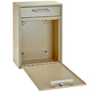 Mail Boss Olympus Drop Box High Security Locking Wall Mount