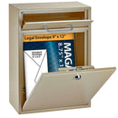 Mail Boss Olympus Drop Box High Security Locking Wall Mount