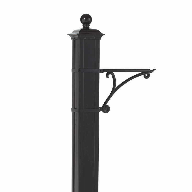 Whitehall Balmoral Side Plaques and Monogram Mailbox with Post Package –  MailboxEmpire
