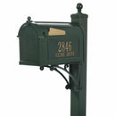 Whitehall Deluxe Mailbox - Green Gold - 16299