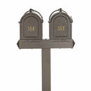 Whitehall Multi Mailbox Capitol Dual - Bronze - Front - 16517