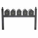 Whitehall Multi Mailbox Capitol Quint - Black - 16526