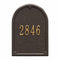 Whitehall Products Mailbox Front Plaque - Bronze Gold - 2656OG