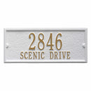 Whitehall Products Mailbox Side Plaque - Black Gold - 2657BG