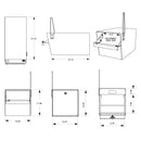 Mail Boss Mail Manager Street Safe Latitude - Front & Rear Access